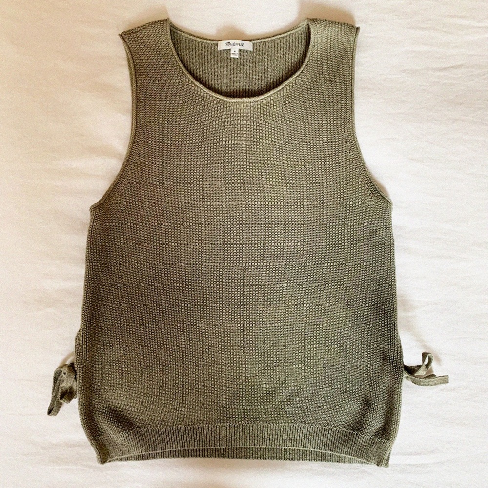 Madewell cotton sweater tank